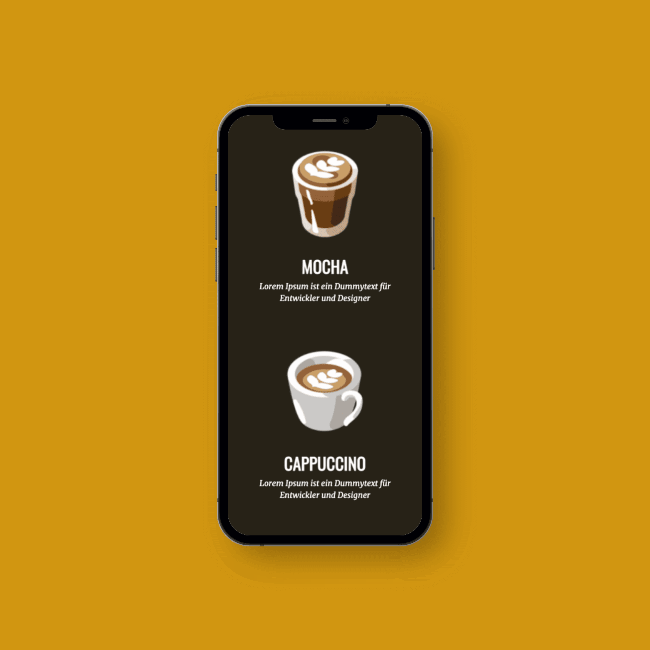 Desktop Website Mockup