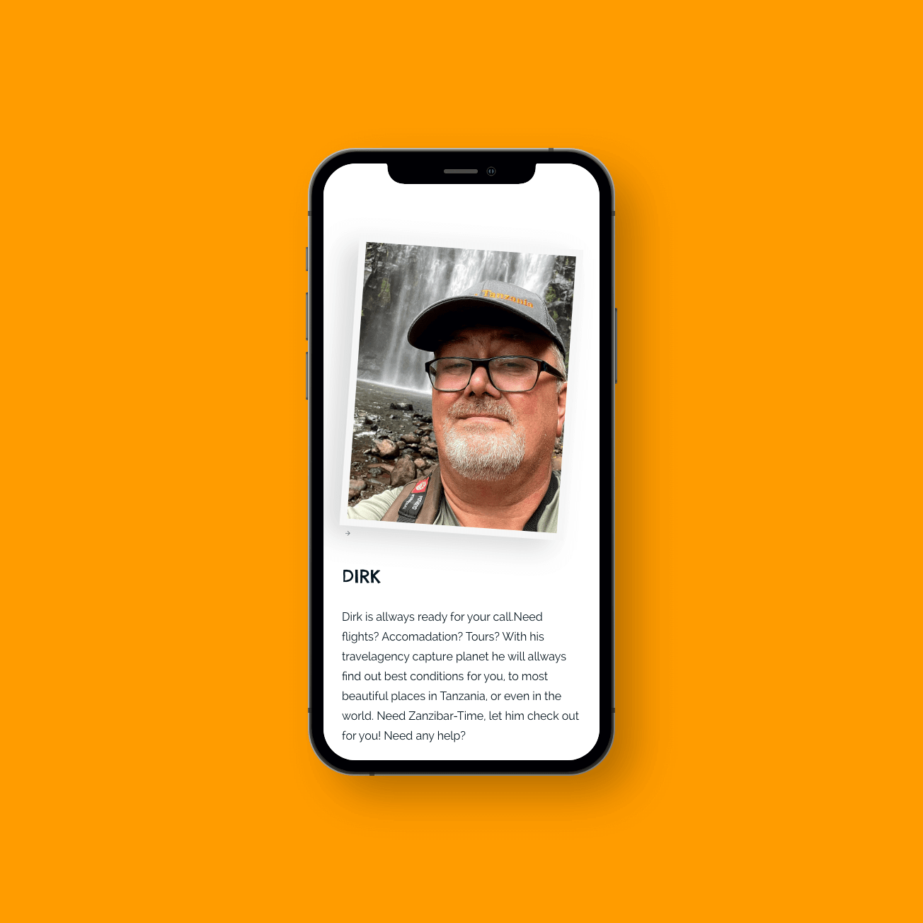 Mobile Nav Mockup